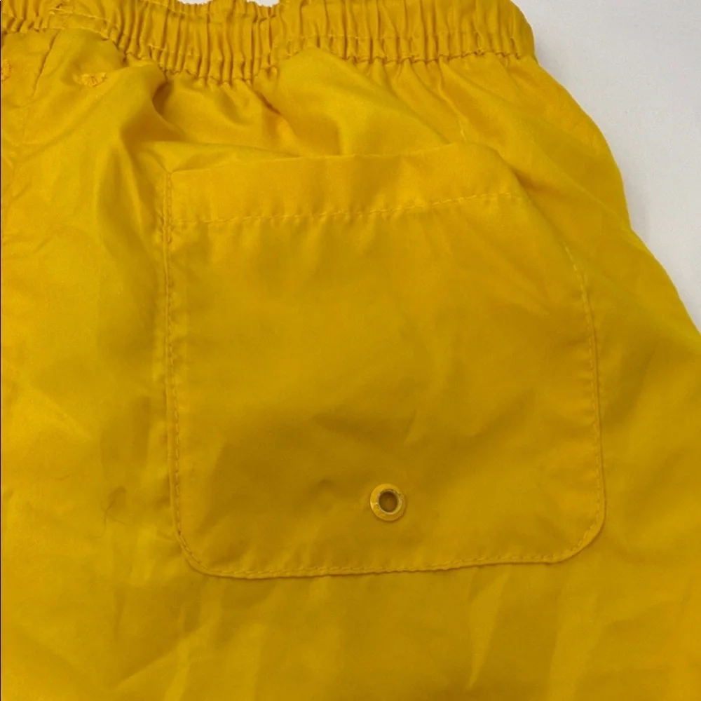 Zara Kid’s  Yellow Swim Shorts with drawstring size 11-12
